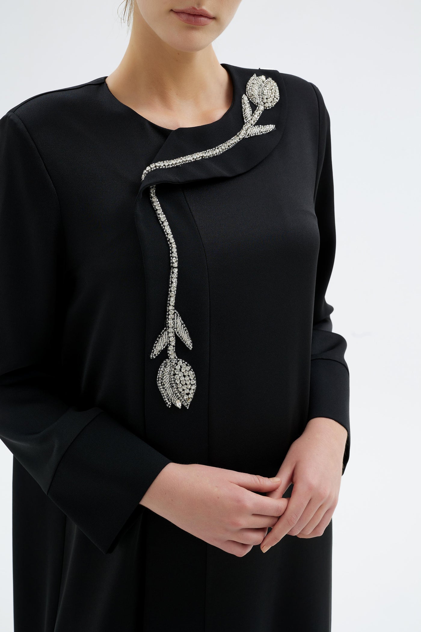 VERA ABAYA Siyah