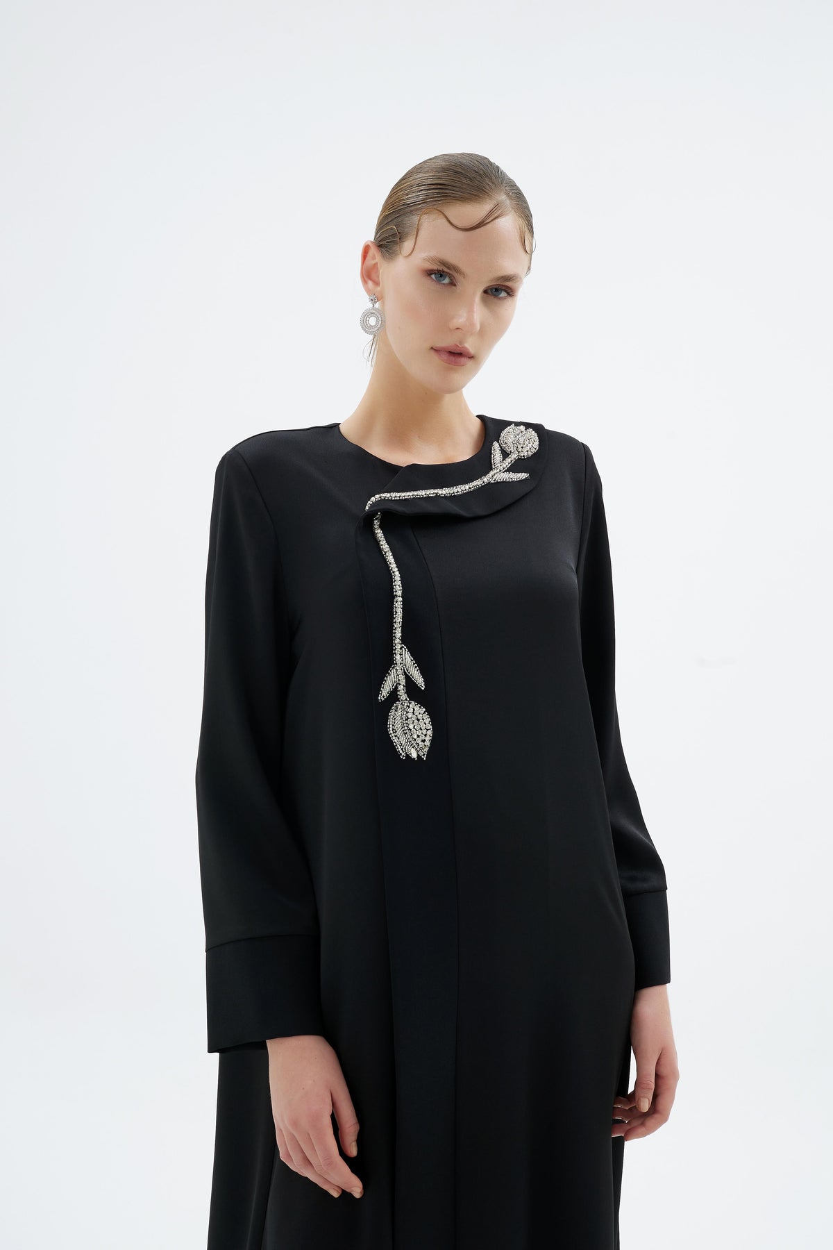 VERA ABAYA Siyah