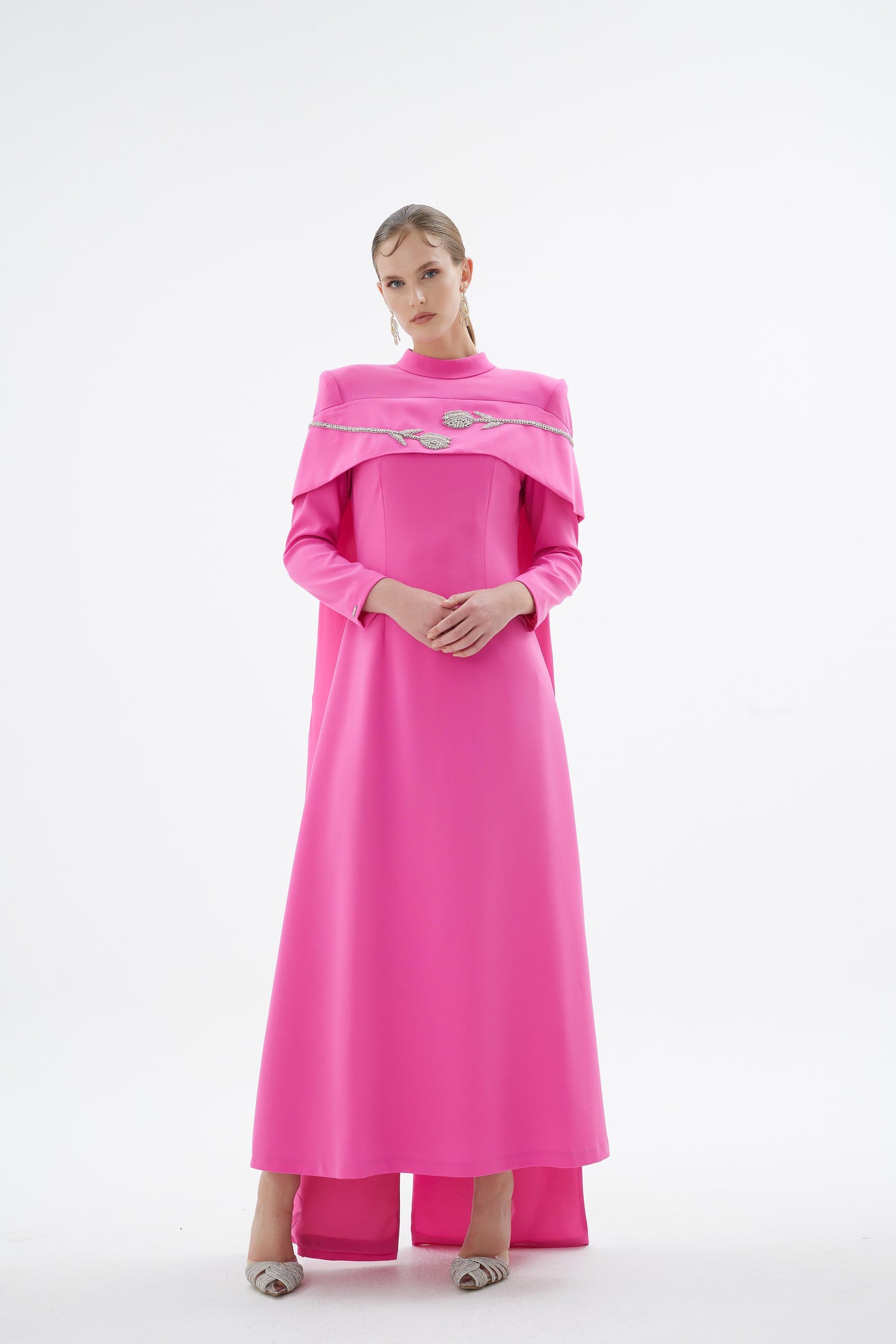 VERA ELBİSE Pembe