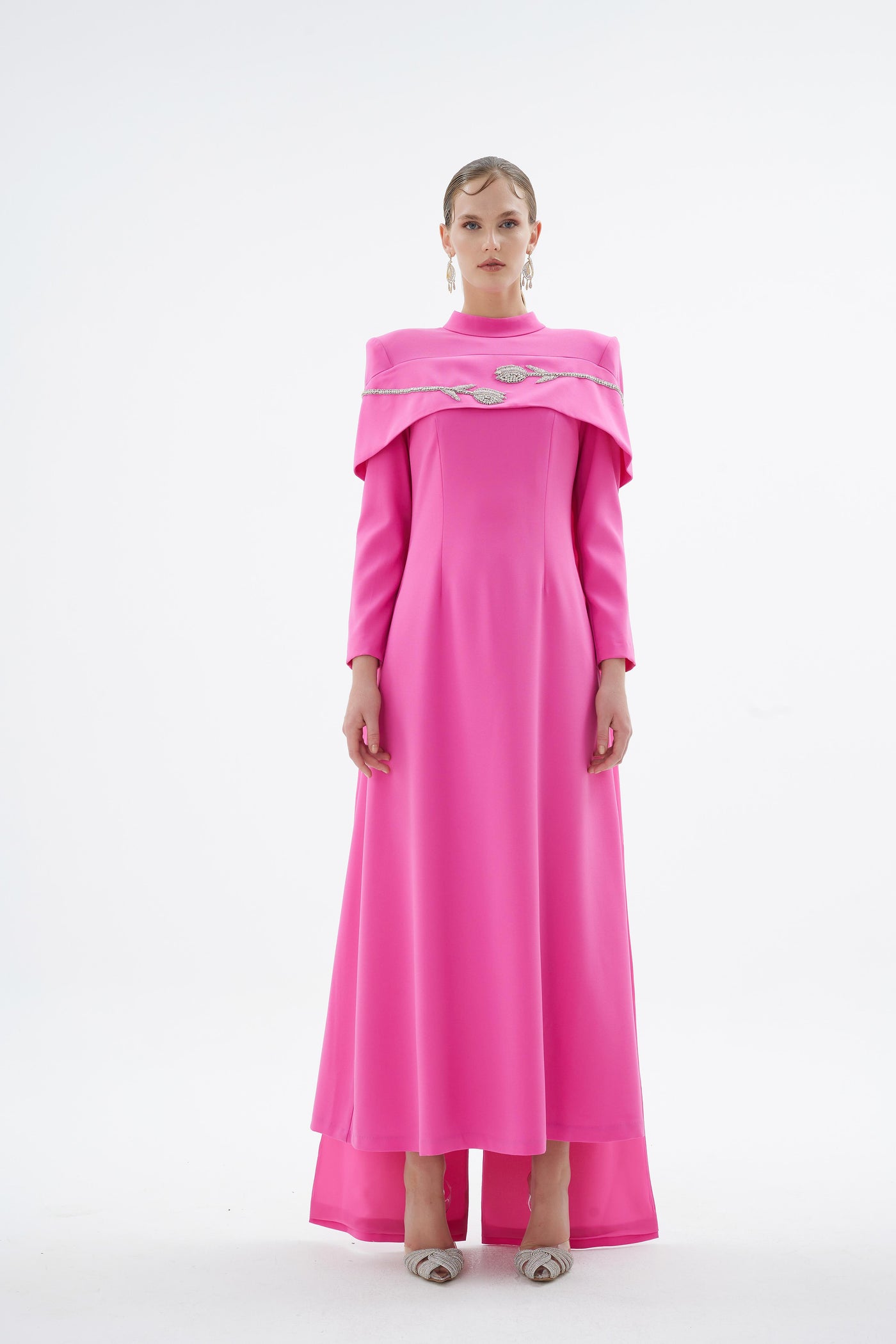 VERA ELBİSE Pembe