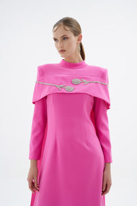 VERA ELBİSE Pembe