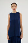 VIOLETTA BLOUSE Navy Blue