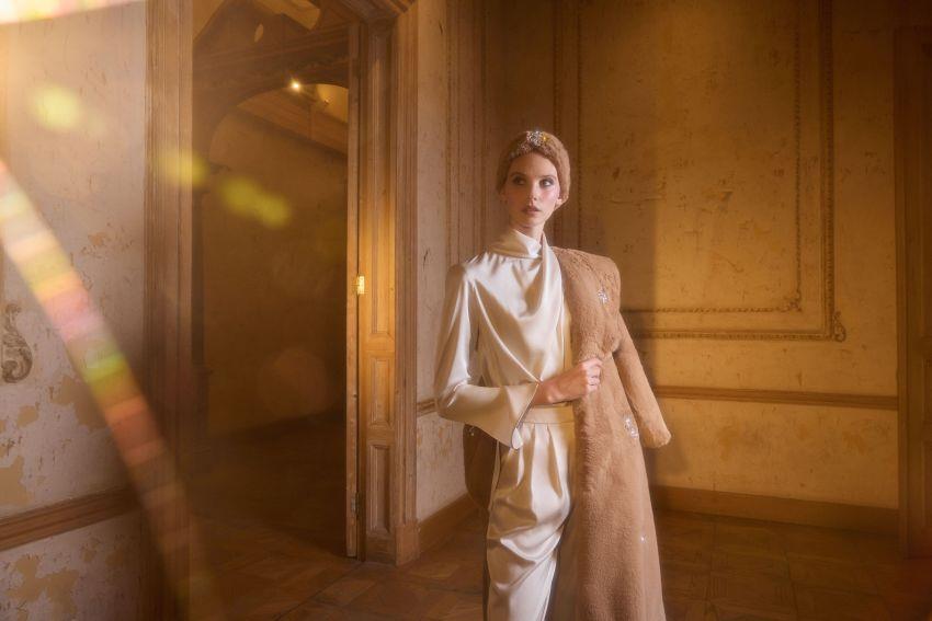 VIONA COAT Camel
