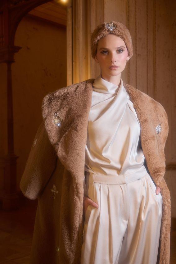 VIONA COAT Camel