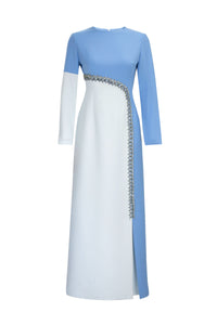 VIVIANE DRESS Aqua