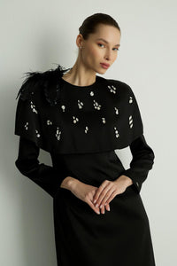 WONDERLAND DRESS Siyah