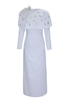 WONDERLAND DRESS Ecru