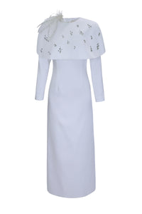 WONDERLAND DRESS Ekru