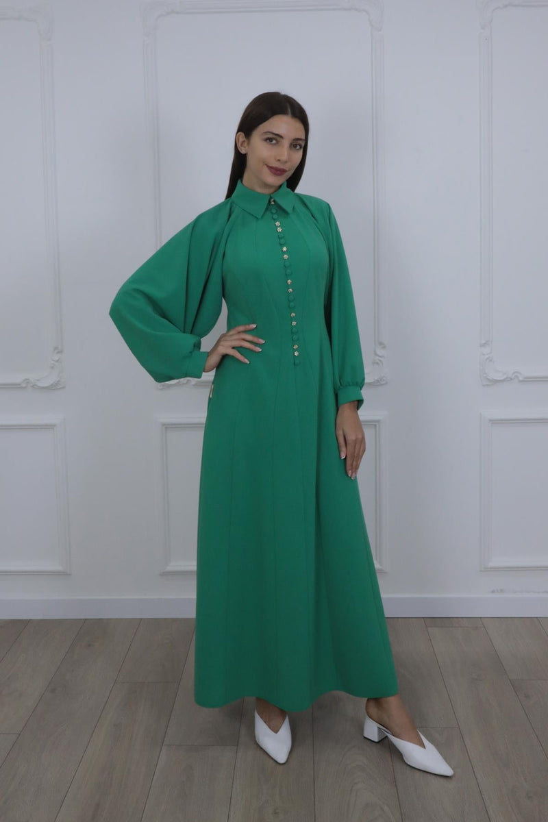 ERMIOLITA DRESS Yeşil