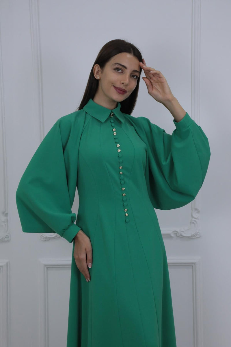 ERMIOLITA DRESS Yeşil