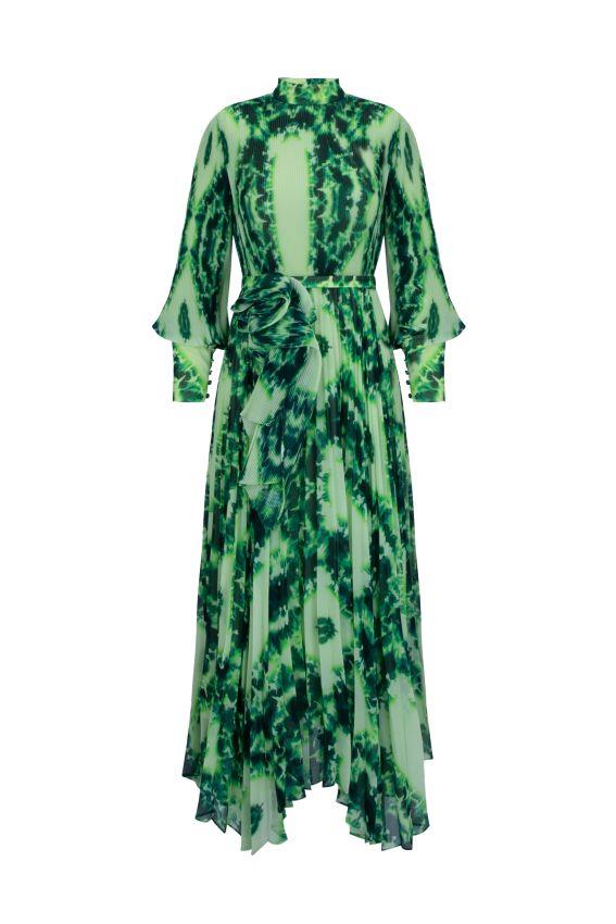 CHICORY DRESS Yeşil