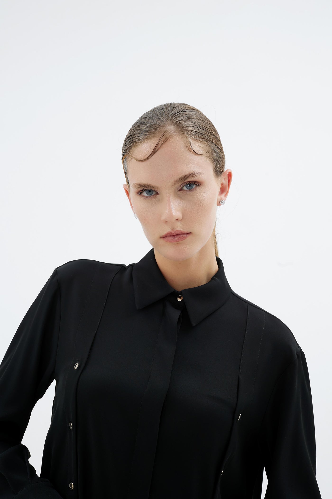 ZALIKA BLOUSE Siyah