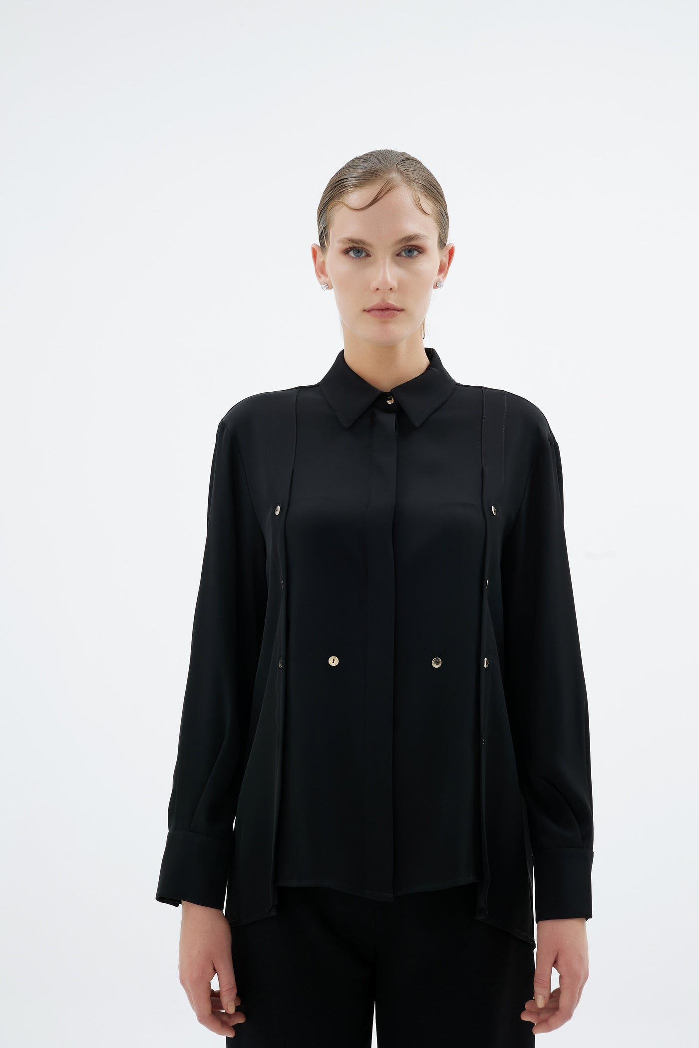 ZALIKA BLOUSE Siyah
