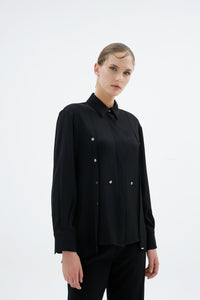 ZALIKA BLOUSE Siyah