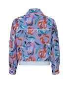 Zeyzey  Bomber Ceket Lila