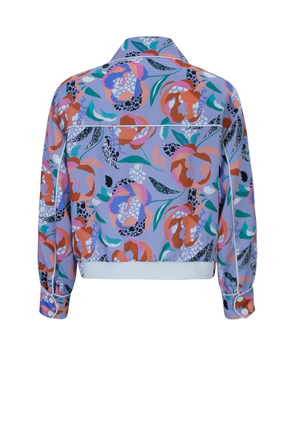 Zeyzey  Bomber Ceket Lila