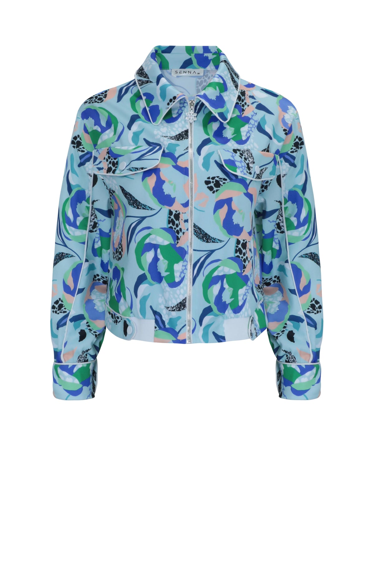 Zeyzey  Bomber Ceket Mint