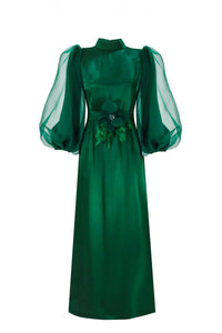 ELENORA DRESS Zümrüt