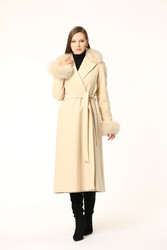  ARAM COAT BEJ - Thumbnail