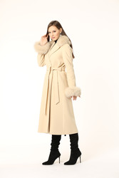  ARAM COAT BEJ - Thumbnail